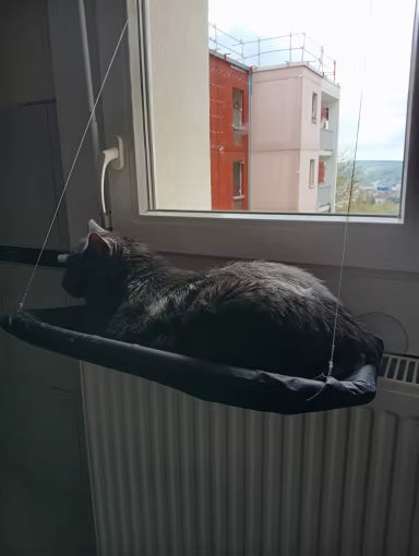 Ultra-Soft Cat Window Hammock Bed