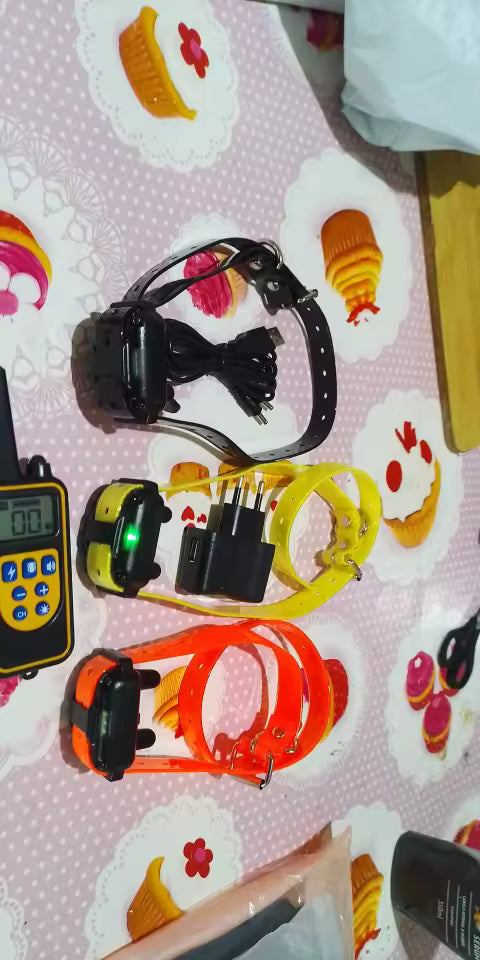 Smart Rechargeable Dog Training Collar with Remote