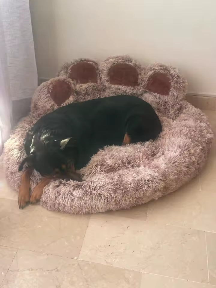 Ultra-Soft Fluffy Dog Bed