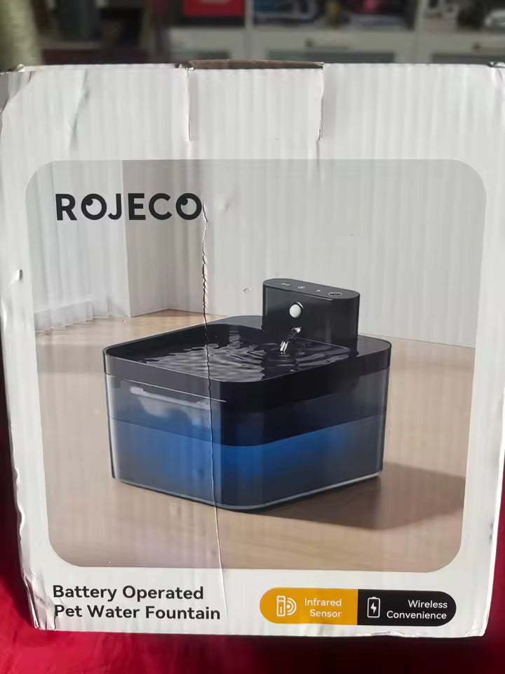 Wireless Automatic Pet Water Fountain with Motion Sensor