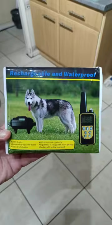 Smart Rechargeable Dog Training Collar with Remote