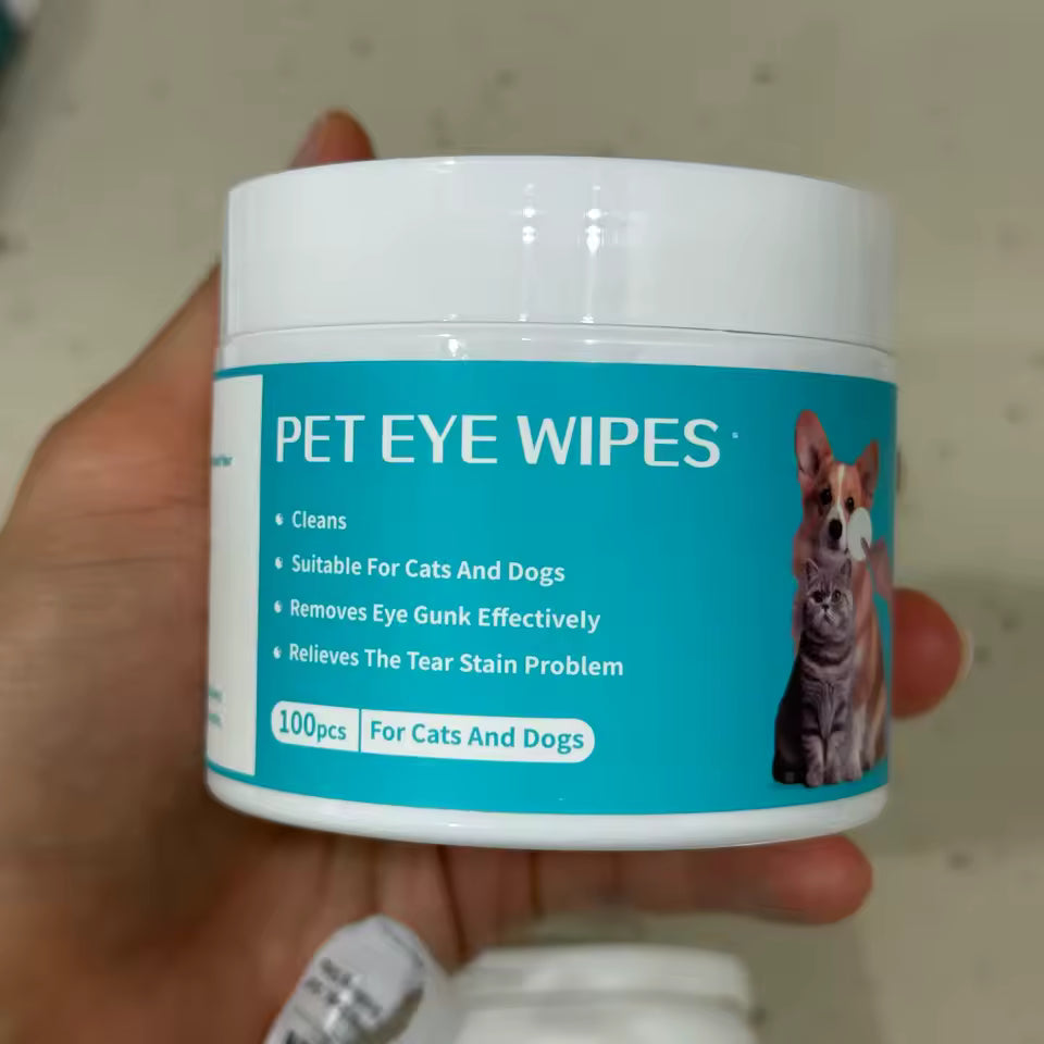 Pet Eye Cleaning Wipes for Dogs & Cats