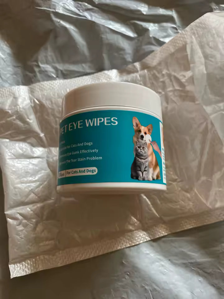 Pet Eye Cleaning Wipes for Dogs & Cats