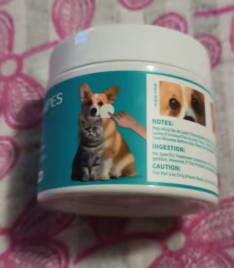 Pet Eye Cleaning Wipes for Dogs & Cats