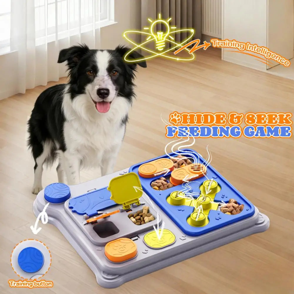 Interactive Dog Puzzle Toy & Treat Dispenser