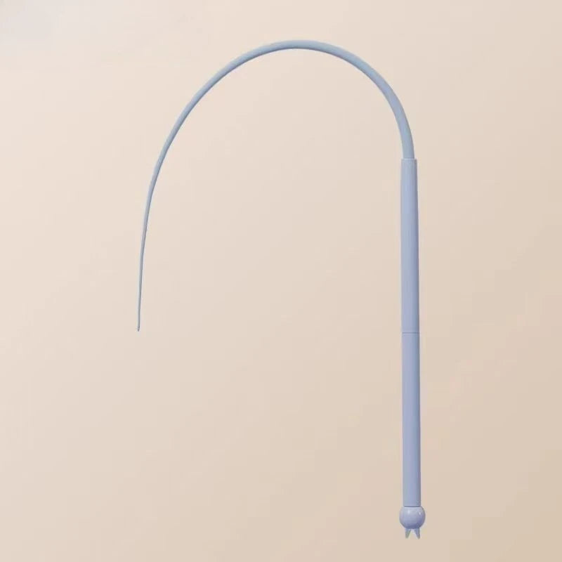 Interactive Silicone Mouse Tail Cat Teaser Toy