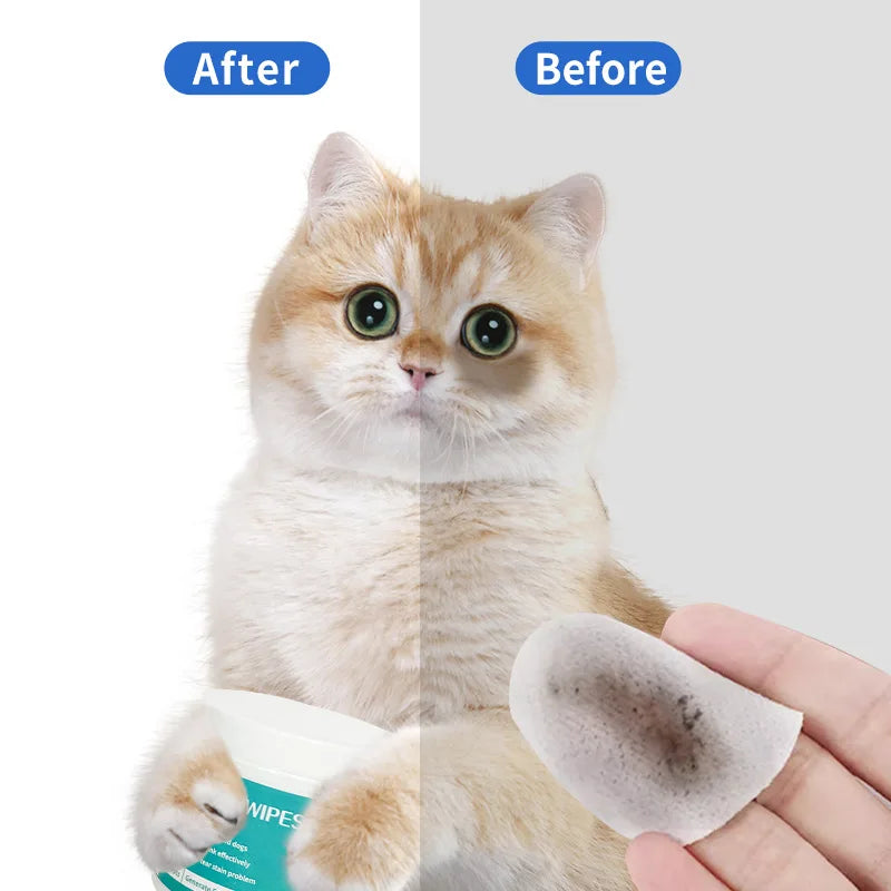 Pet Eye Cleaning Wipes for Dogs & Cats