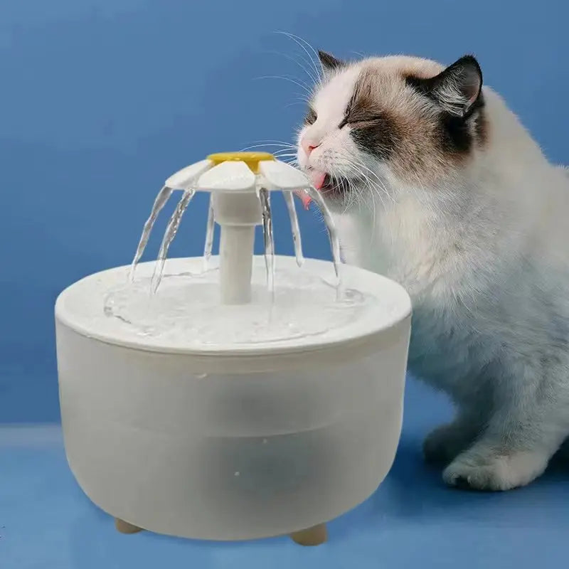 Automatic Pet Water Fountain with USB Filter System