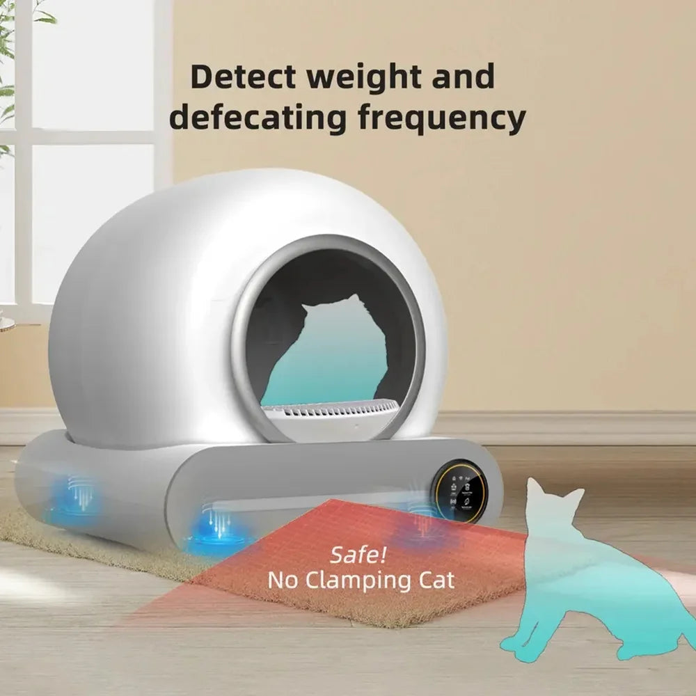 Smart Self-Cleaning Automatic Cat Litter Box