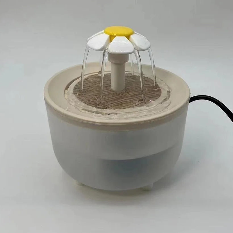 Automatic Pet Water Fountain with USB Filter System