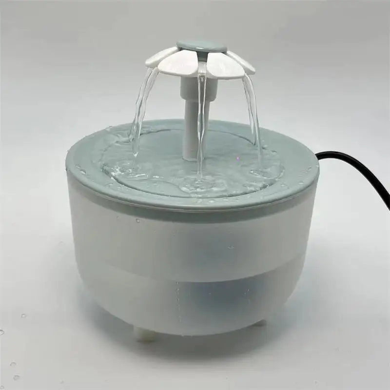 Automatic Pet Water Fountain with USB Filter System