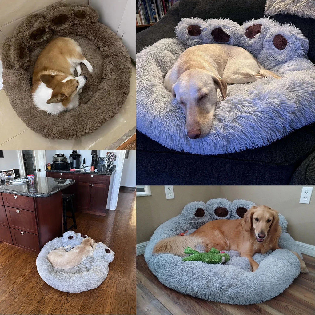 Ultra-Soft Fluffy Dog Bed