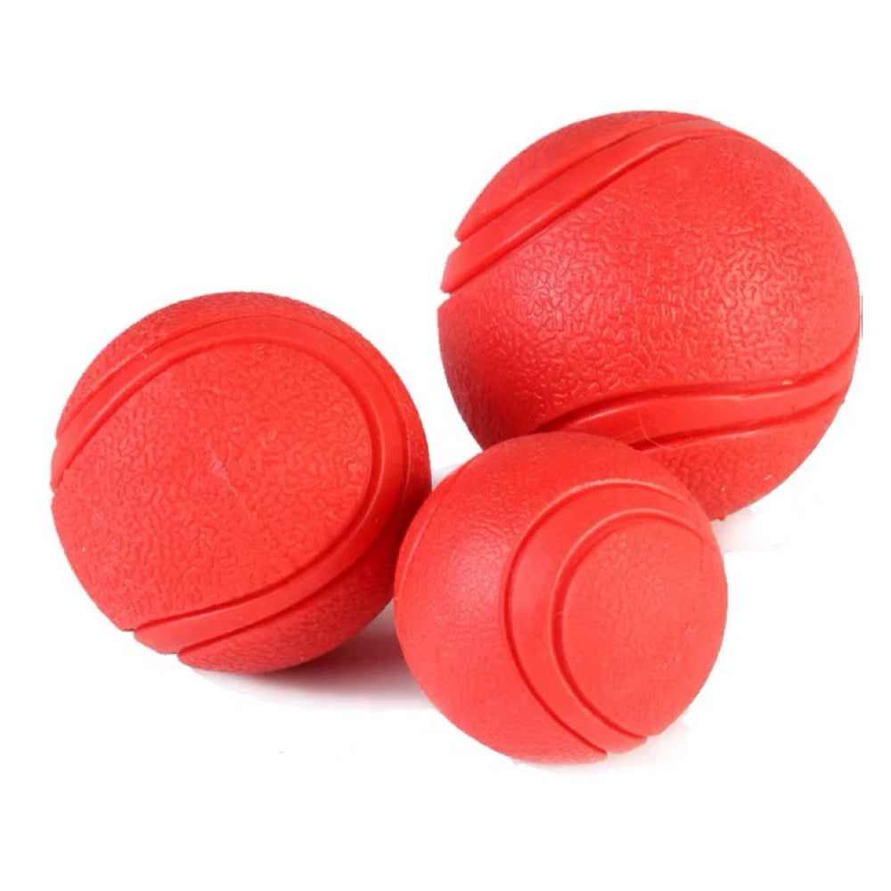 Durable Rubber Toy Ball for Dogs & Cats
