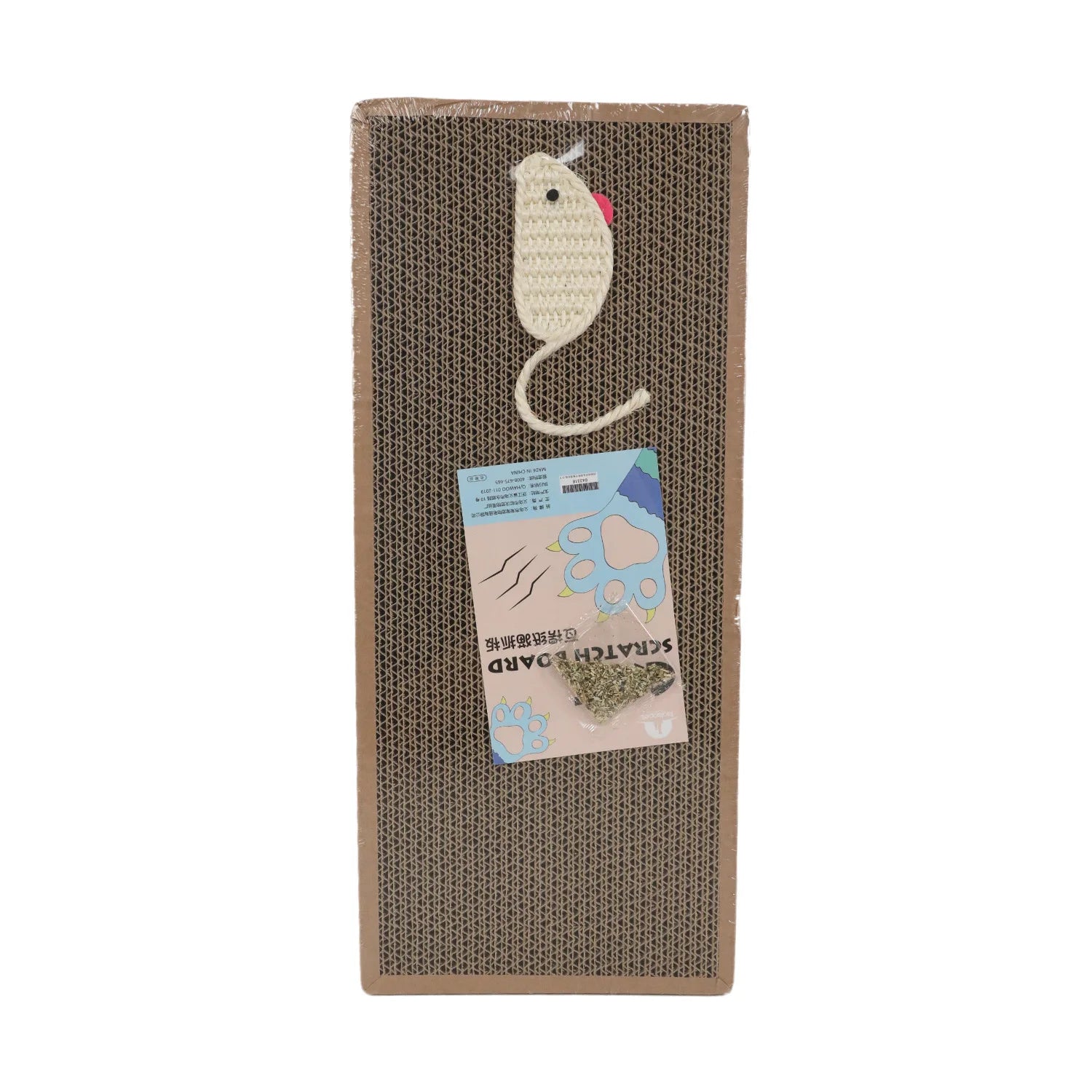 Oval Cat Scratching Board & Lounger