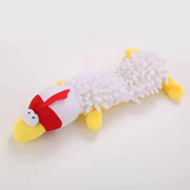 Cute Cartoon Plush Squeaky Toy for Dogs