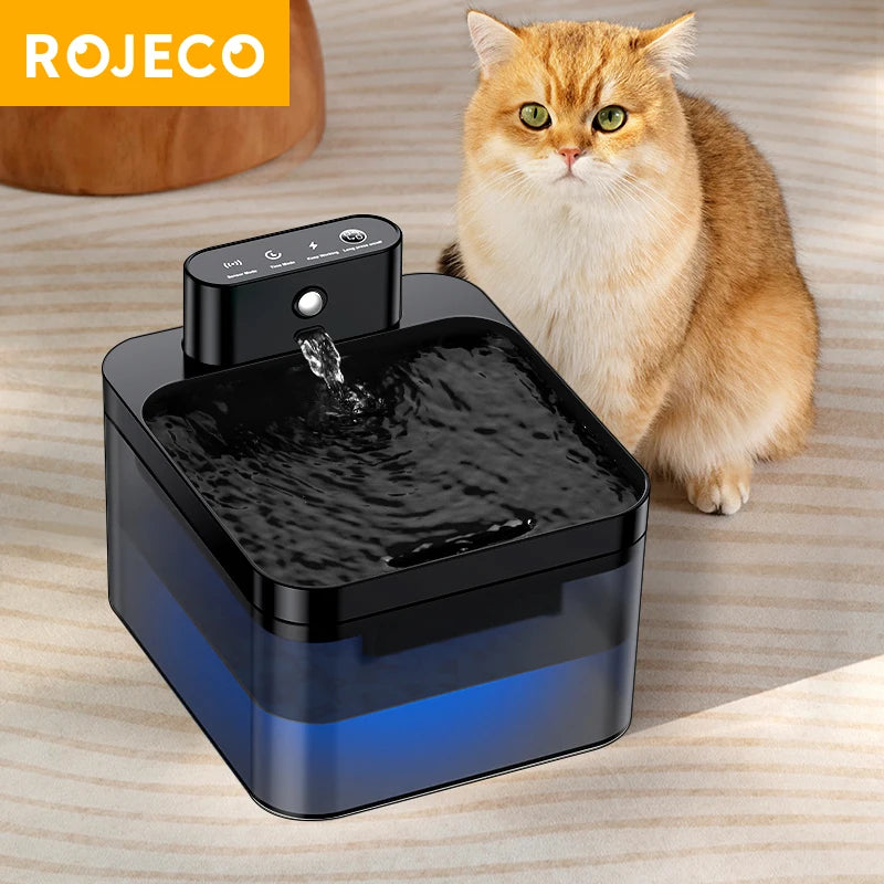 Wireless Automatic Pet Water Fountain with Motion Sensor