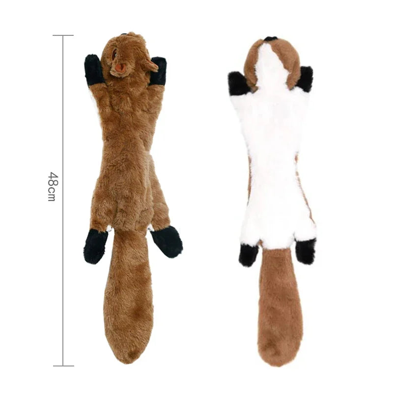 45cm Plush Squeaky Animal Chew Toy for Dogs