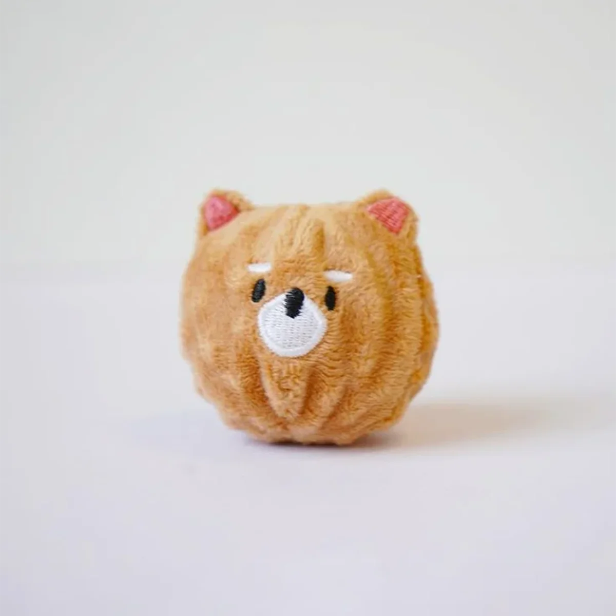 Spiked Squeaky Puppy Ball Toy for Teeth Cleaning