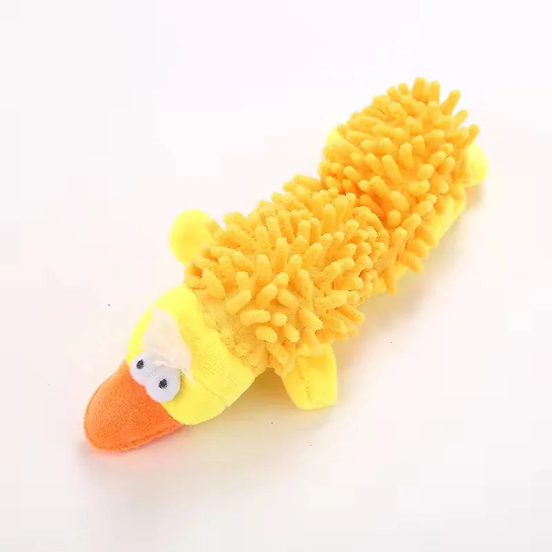 Cute Cartoon Plush Squeaky Toy for Dogs