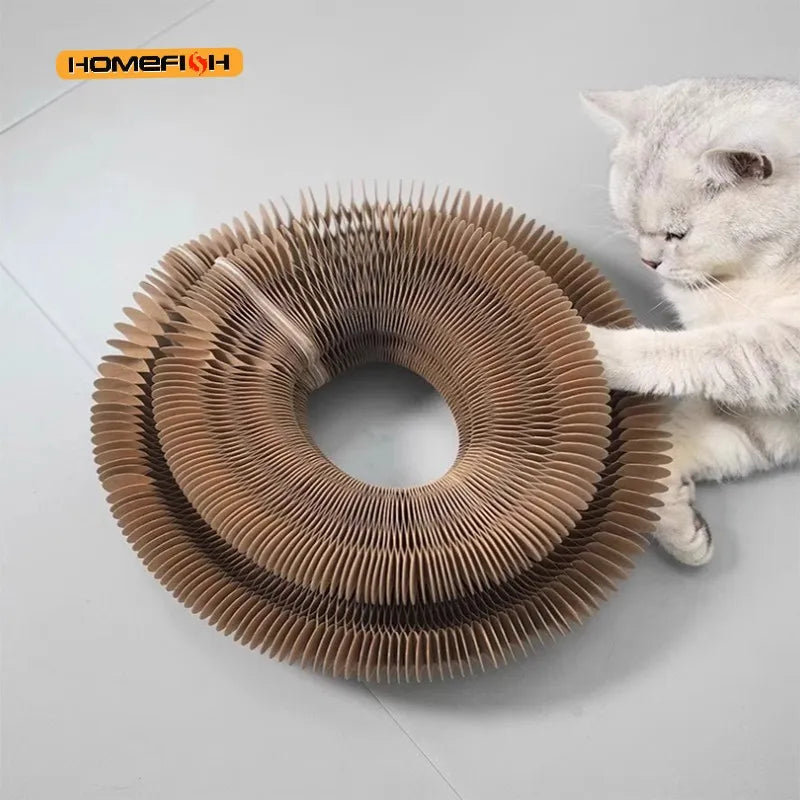 Organ-Shaped Cat Scratching Board & Lounger