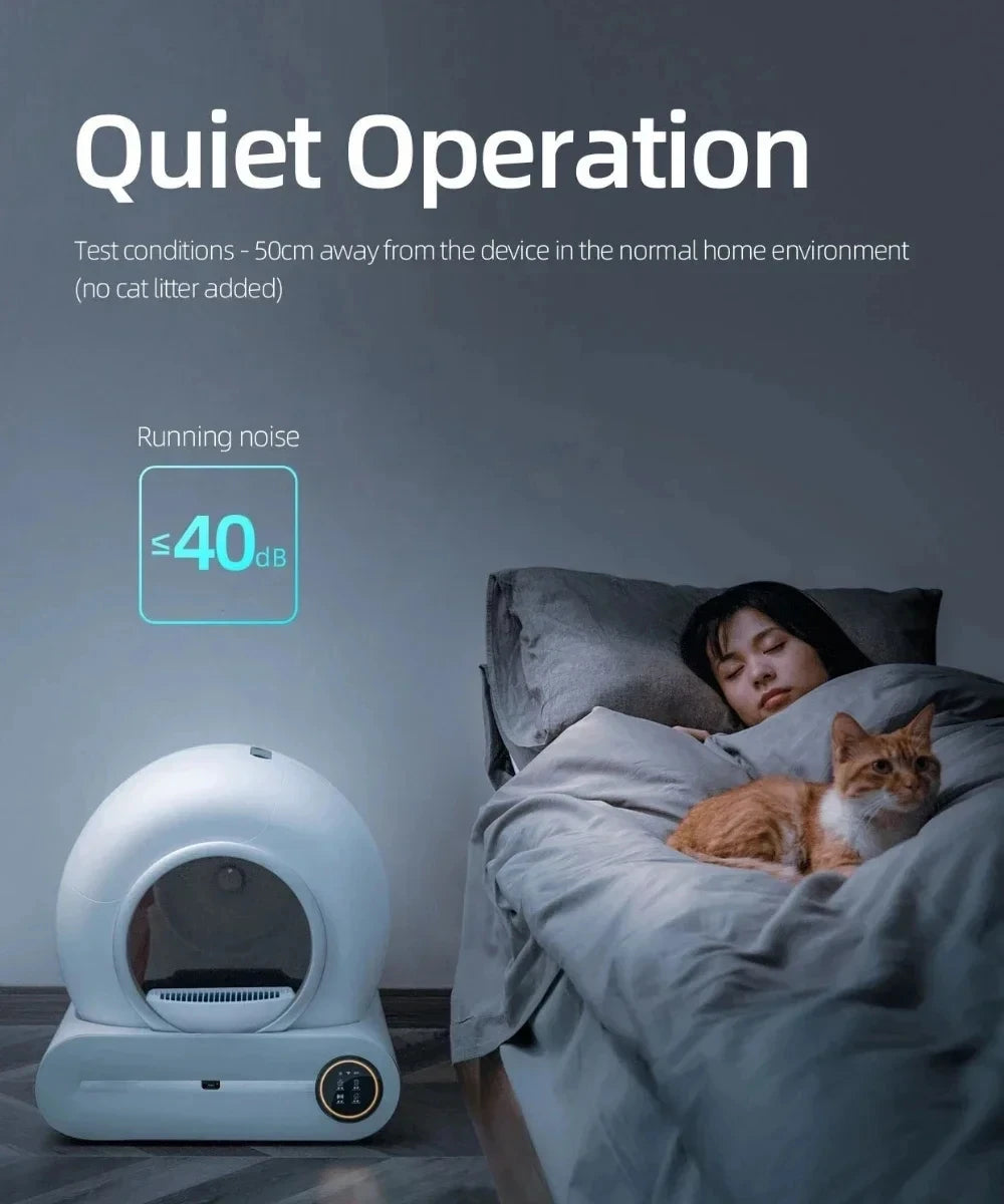 Smart Self-Cleaning Automatic Cat Litter Box