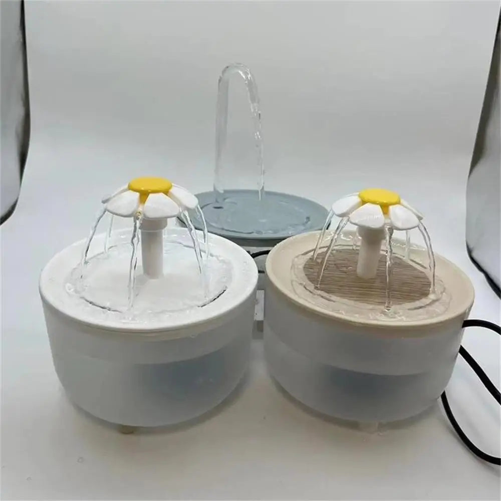 Automatic Pet Water Fountain with USB Filter System