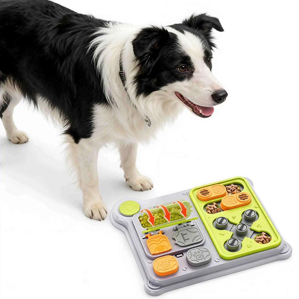 Interactive Dog Puzzle Toy & Treat Dispenser