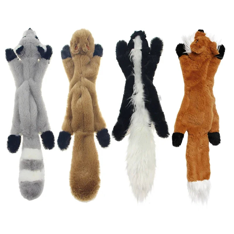 45cm Plush Squeaky Animal Chew Toy for Dogs