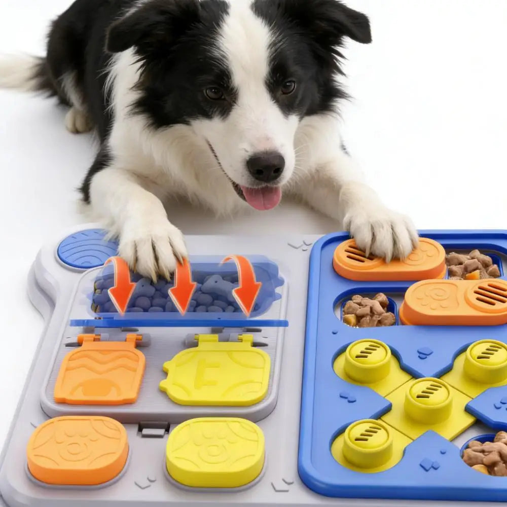 Interactive Dog Puzzle Toy & Treat Dispenser