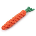 Carrot Rope Chew Toy for Dogs & Puppies