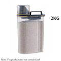 Airtight Pet Food Storage Container with Measuring Cup