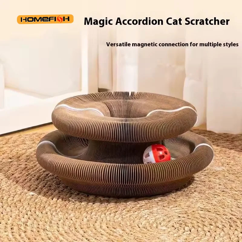 Organ-Shaped Cat Scratching Board & Lounger
