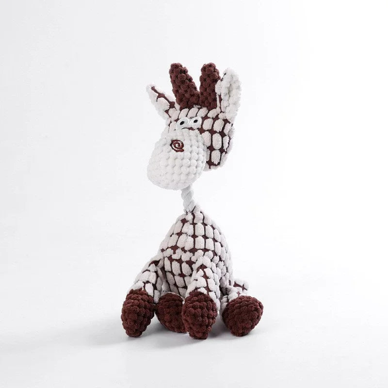Cute Cartoon Plush Squeaky Toy for Dogs